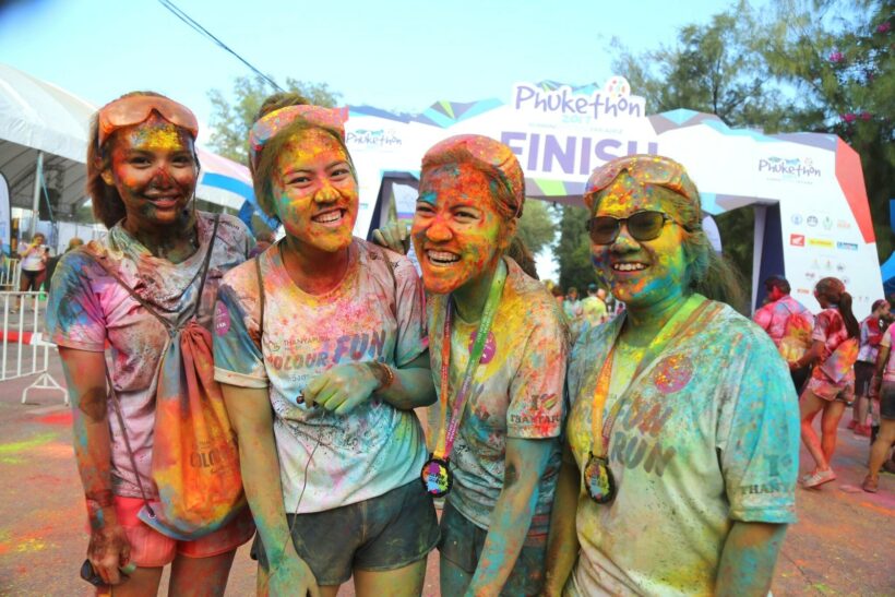 Thanyapura’s Colour Fun Run Lights Up 2017’s Phukethon