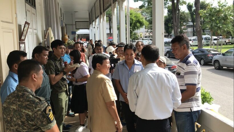 Chalong villagers being expelled from land