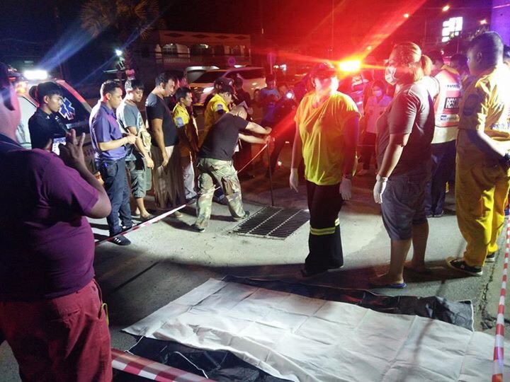 Headless corpse found in a Thalang drain