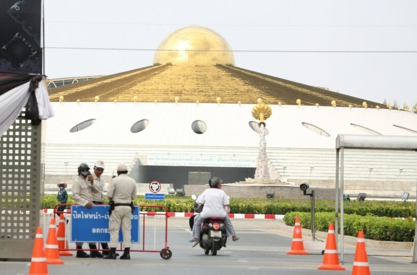 Is Phra Dhammachayo living abroad?