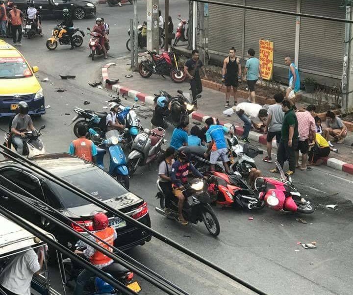 Pattaya driver that killed two claims epileptic fit – call for ban on epileptic drivers