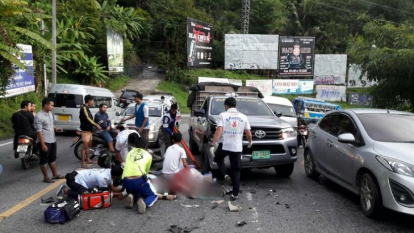 DAY FIVE REPORT: Phuket road accidents and casualties