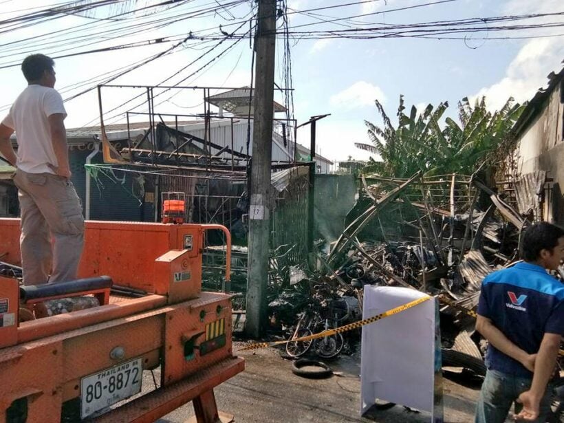 UPDATE: Blaze near Surakul Stadium damages local shops