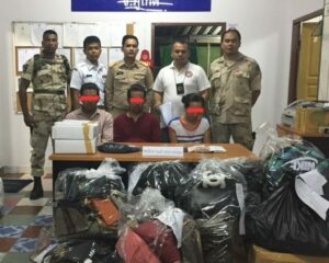Three nabbed over fake goods and items seized in Karon | News by Thaiger