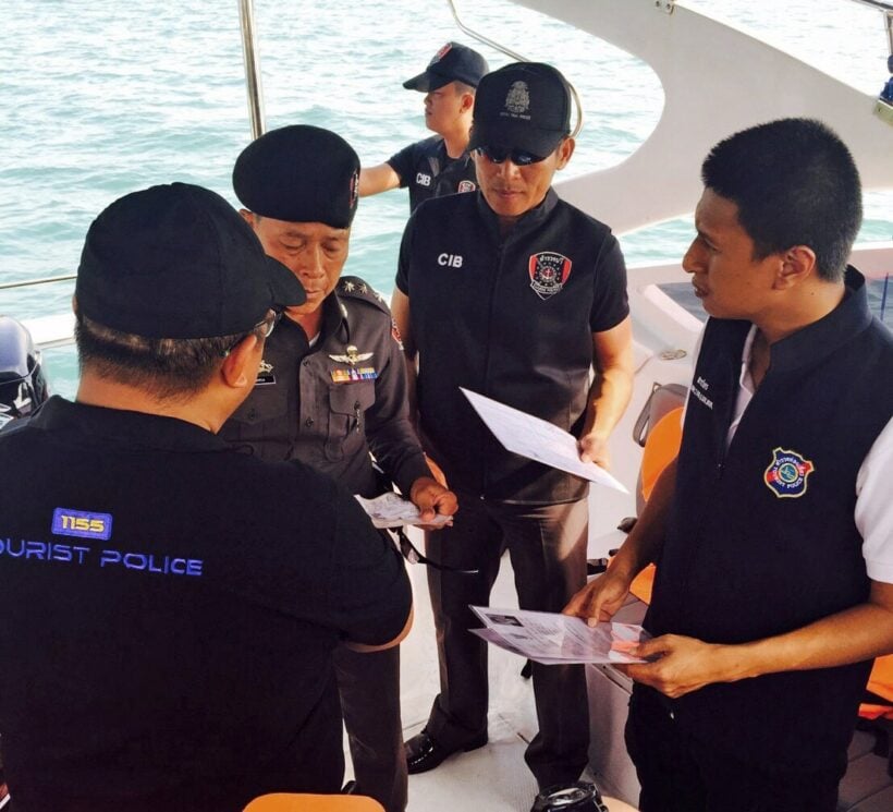 12 infringements during random safety check at Chalong Pier