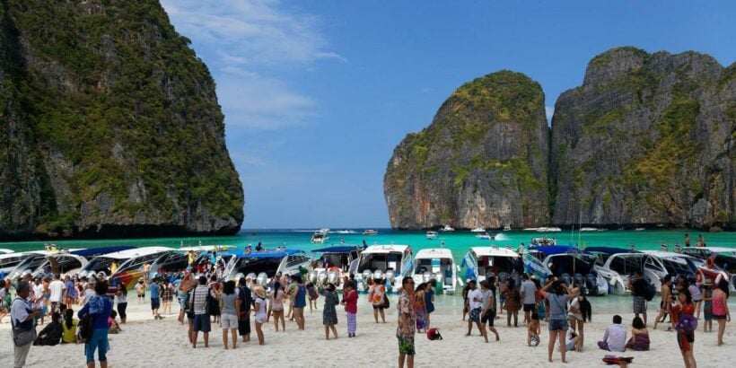 Krabi officials to limit the number of tourists to Maya Bay