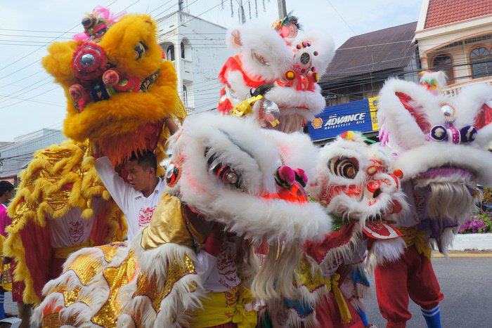 Road closures for Old Phuket Town