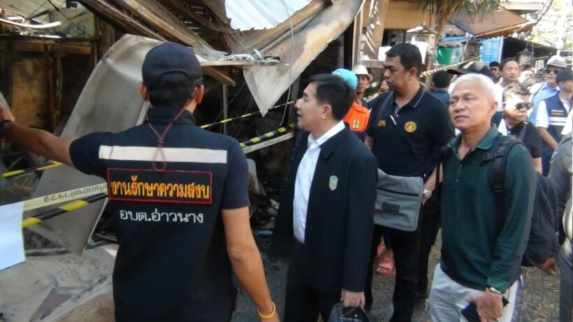 One-stop service centre set up on Phi Phi for fire victims