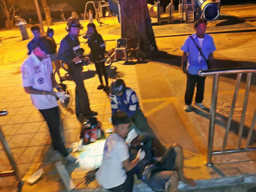 Anonymous attack in Patong