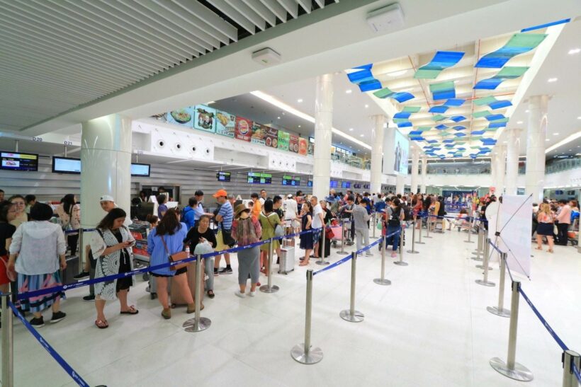 Phuket airport increases domestic passenger seating