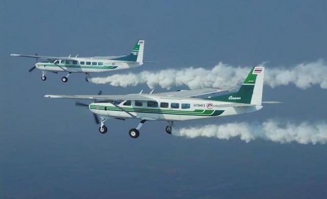 Seeding the skies over Bangkok to ‘make’ rain to help with smog