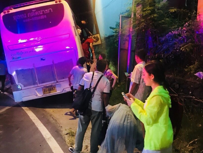 Another Chinese tour bus crash on notorious Patong Hill