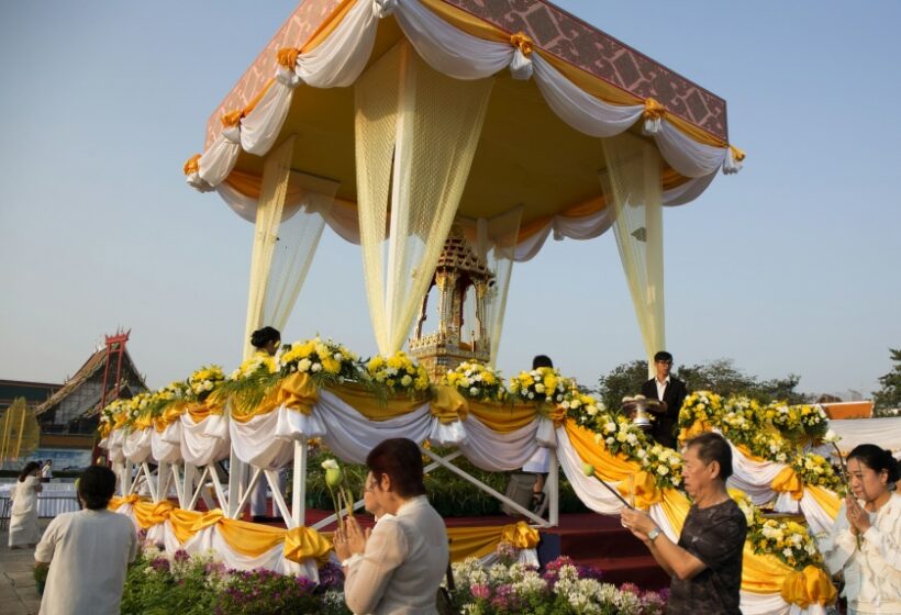 Makha Bucha Day dedicated to the King