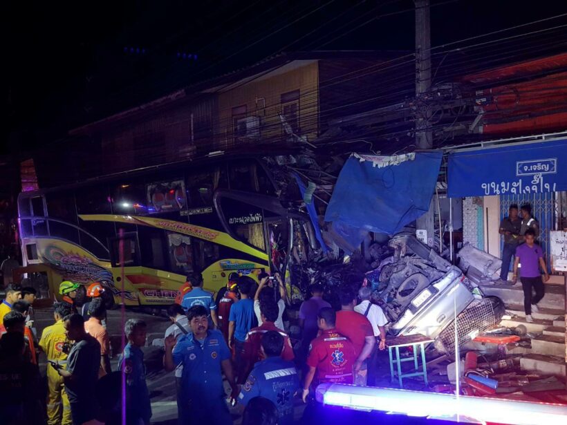 Double fatality in Krabi bus crash