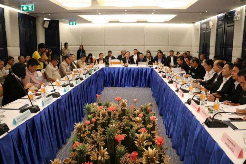 หน่วยงานที่เกี่ยวข้องเข้าร่วมประชุม โครงสร้างพื้นฐานและระบบโลจิสติกส์ของ 4 อันดามัน | The Thaiger