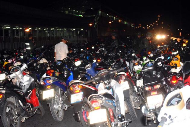 90 arrested, 74 motorcycles seized in crackdown