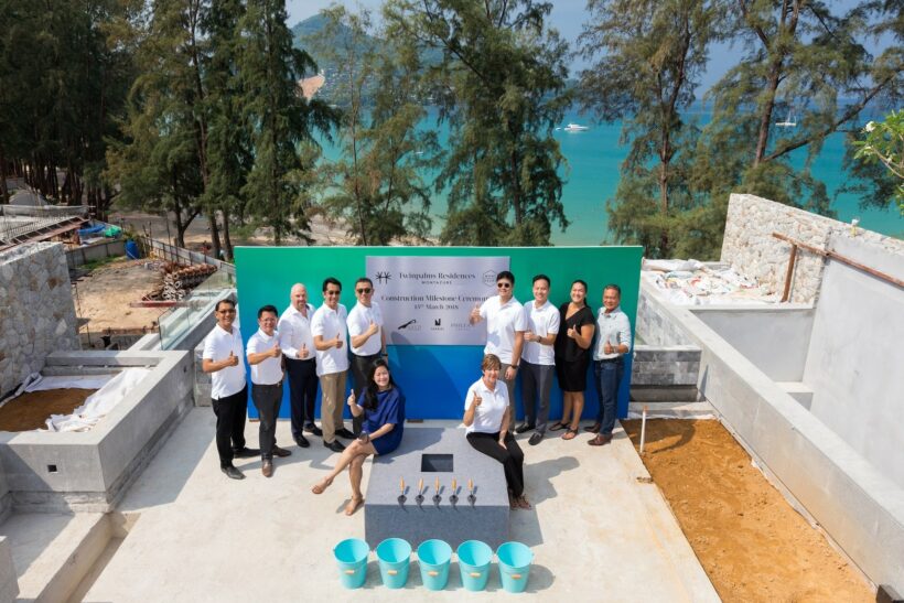 Milestone complete for upscale MontAzure on Kamala Beach