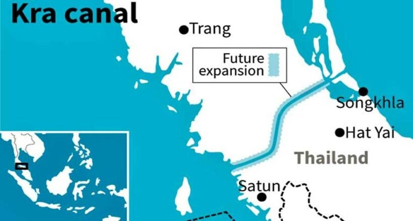Kra Canal - the 28 Billion Baht shortcut | News by Thaiger