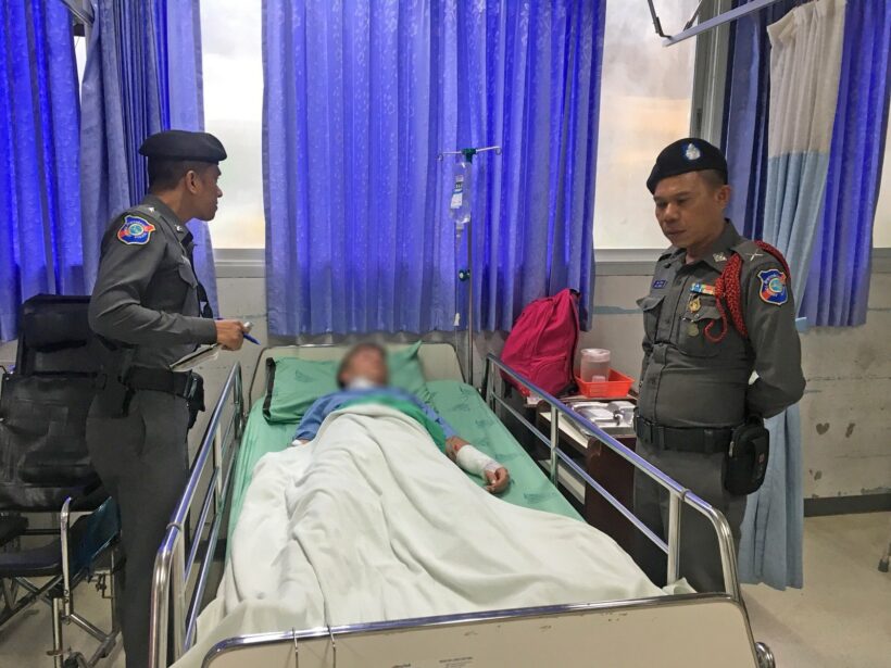 Russian woman slashes her throat in Patong convenience store