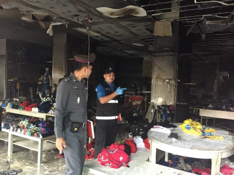 UPDATE: Fire at Hollywood Studio Store clothes shop in Phuket Town