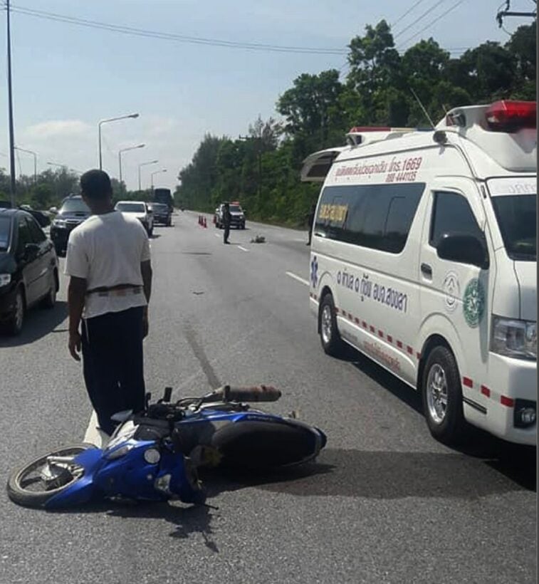 Two killed and five seriously injured in Songkhla road crash