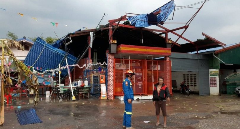 Storms wreak havoc in Chiang Rai and Phitsanulok