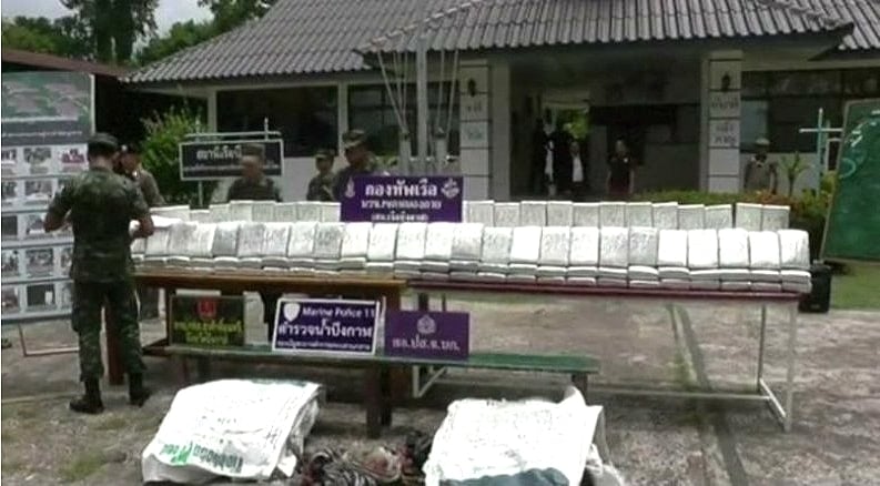 Half a ton of marijuana seized in Mekong sting