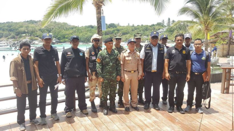 ชุดป้องกันบุกรุกชายหาดฯ ตรวจอ่าวปะตก เกาะราชา ยึดร่มชายหาดและสินค้าหลายรายการ | The Thaiger