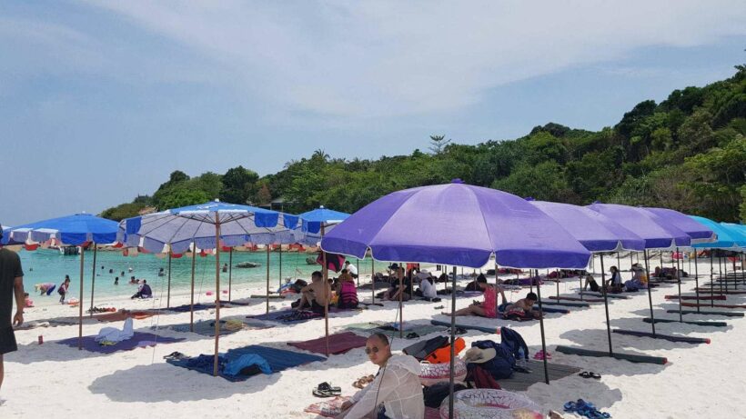 Beach vendors raided on Koh Racha