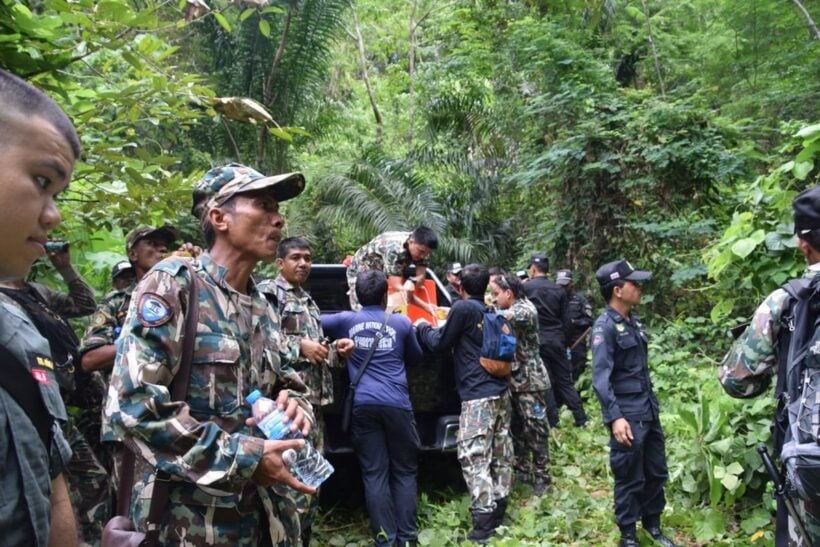 Officials raze illegal plantations in Krabi