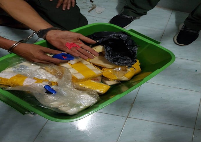 Suspect arrested with over 100,000 meth pills after road accident in Krabi | News by Thaiger