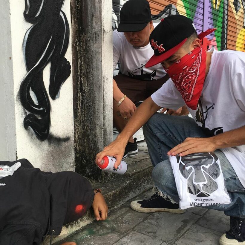 Phuket street art group calls for justice over Premchai black panther case | News by Thaiger