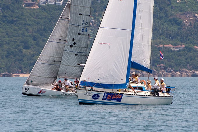 Seconds in it on Day 3 of Samui Regatta