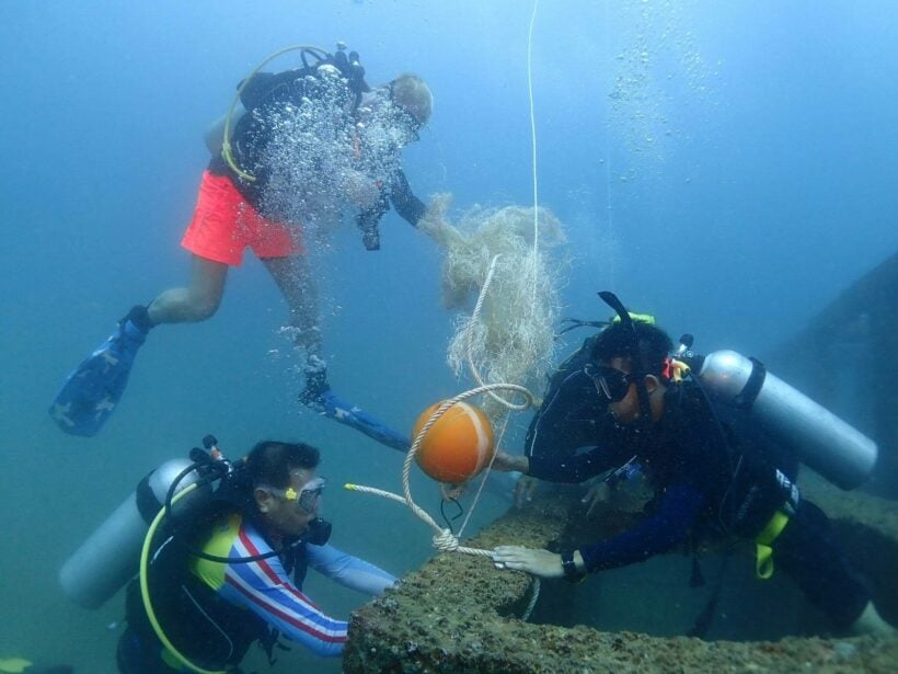 The Andaman’s first artificial seaweed installation in Khao Lak