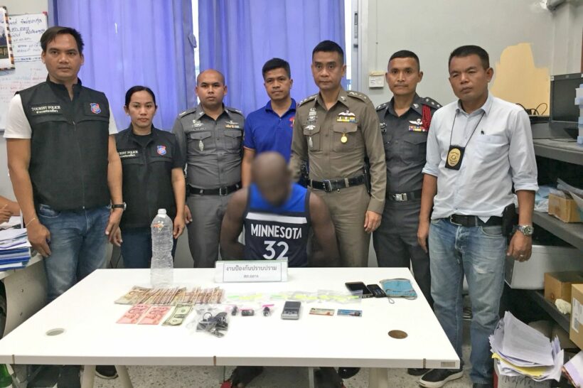 Nigerian man arrested with cocaine in Thalang