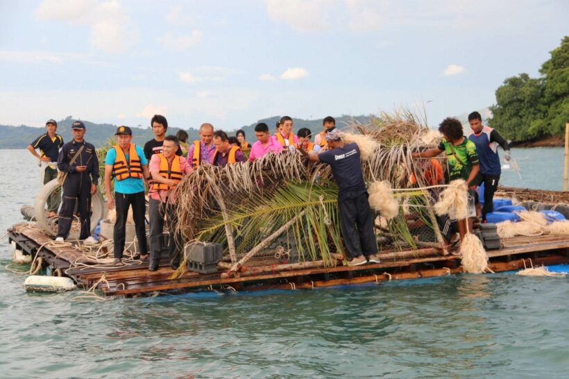 Paklok community release new marine life to counter over-fishing in the region