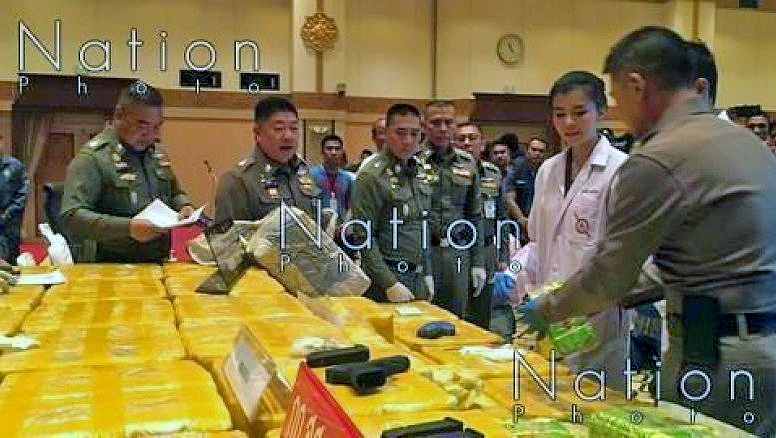 10 million meth pills, 398 kg of ‘ice’ seized in Bangkok. Six arrested.