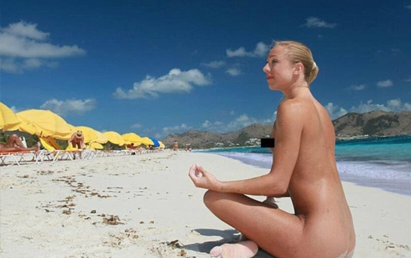 Secluded Nude Beach On St Martin