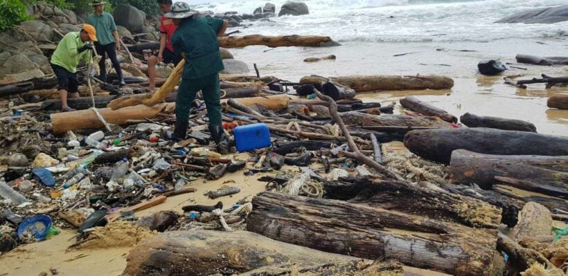 Municipalities clear Phuket’s beaches of monsoon trash