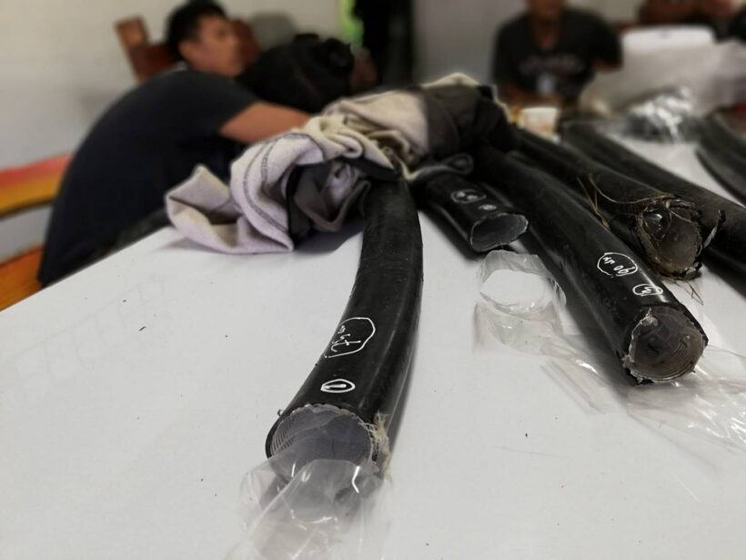 Four arrested for cable theft in Krabi