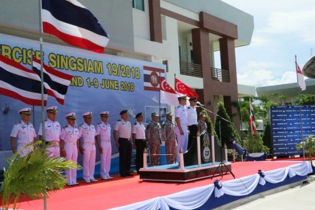 Pattaya: 19th SingSiam war games in the Gulf of Thailand