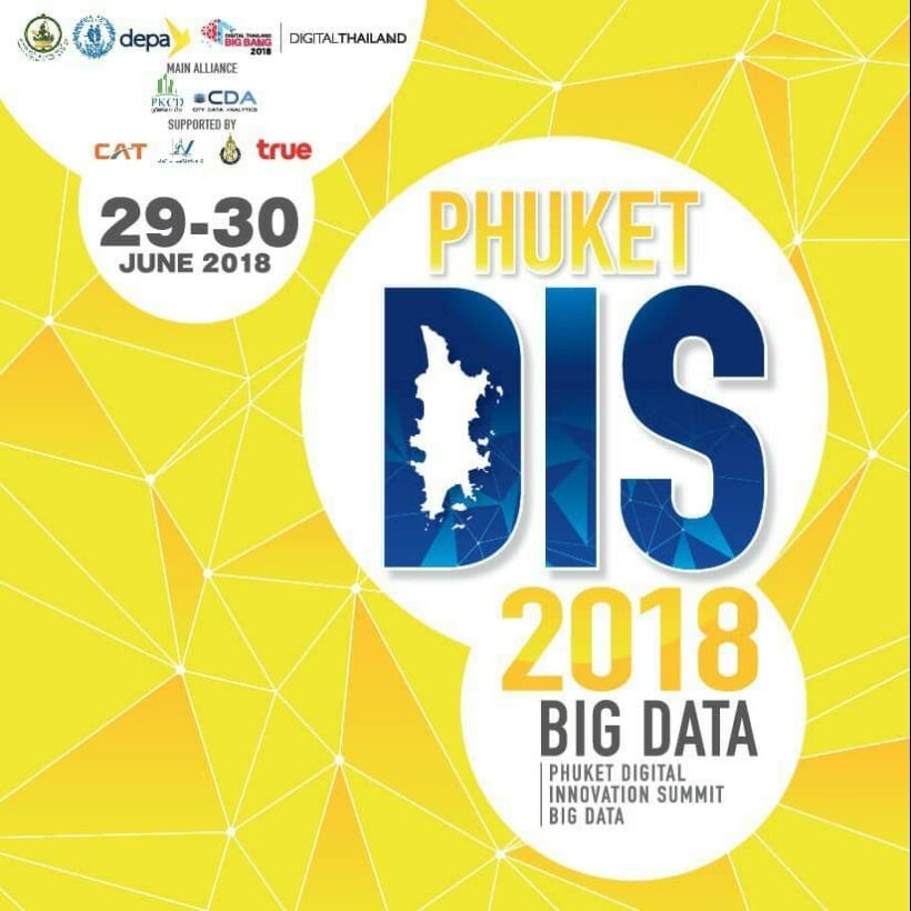 Phuket to hold Digital Innovation Summit 2018: Big Data