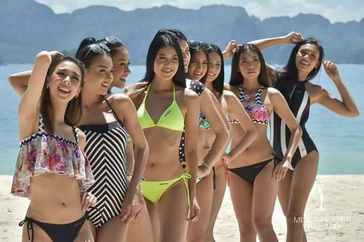 เกาะปอดะ ระอุ สาวงาม มิสยูนิเวร์ส ไทยแลนด์ ถ่ายทำวีทีอา ชุดว่ายน้ำ | The Thaiger