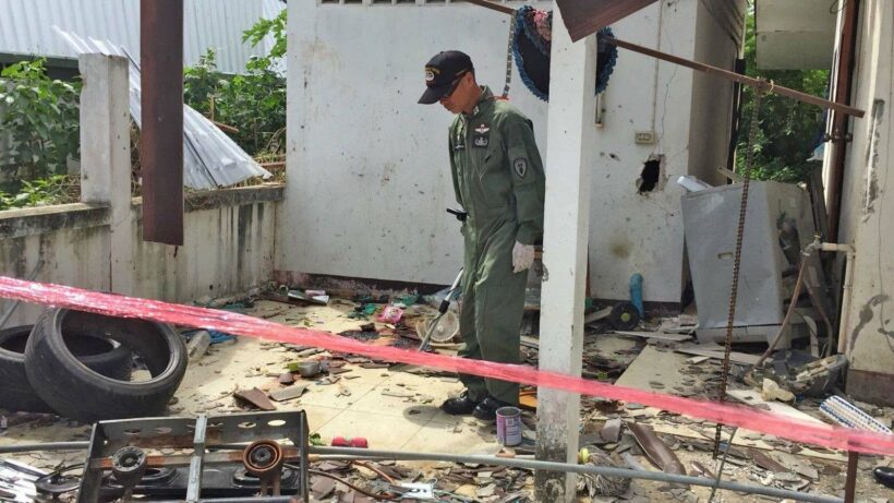 Chiang Mai: Gas tank explosion kills man, destroys half the house