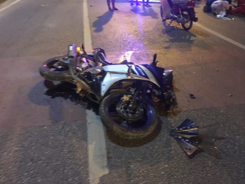 17 year old motorbike driver dies in Paklok accident