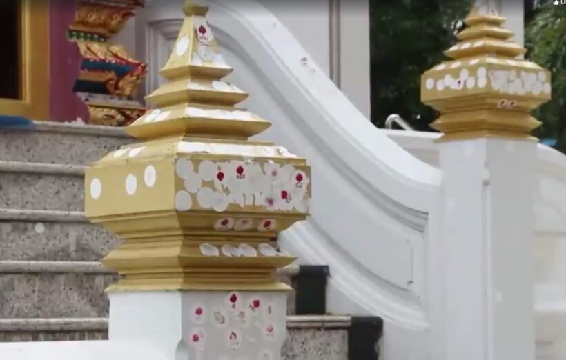 Pattaya: Chinese and Vietnamese tourists dotting Pattaya landmark with stickers