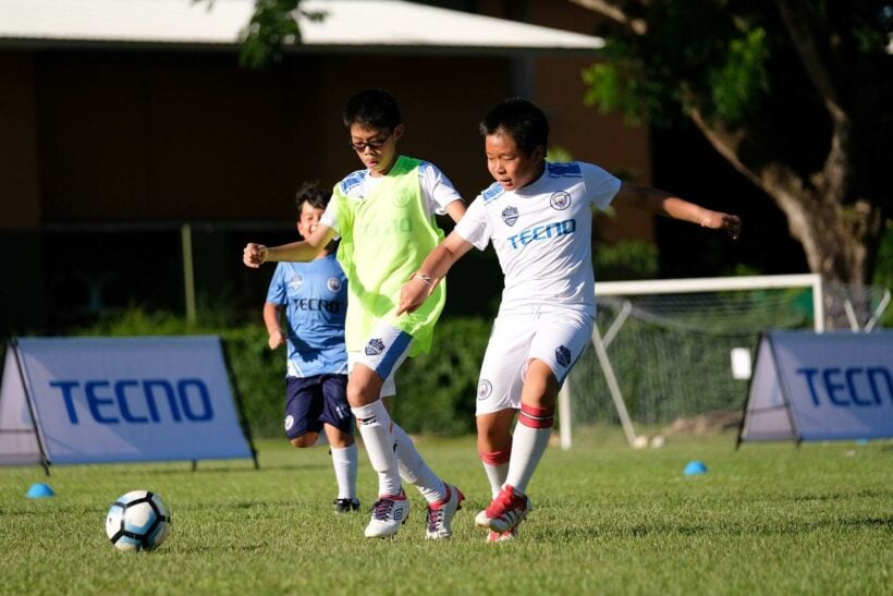 TECNO Mobile and Manchester City Football Club developing Thai youth football talent