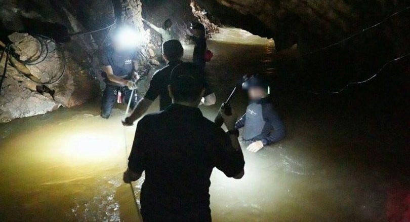 Chiang Rai: Deeper and deeper. Navy SEALS get to the 3rd chamber.