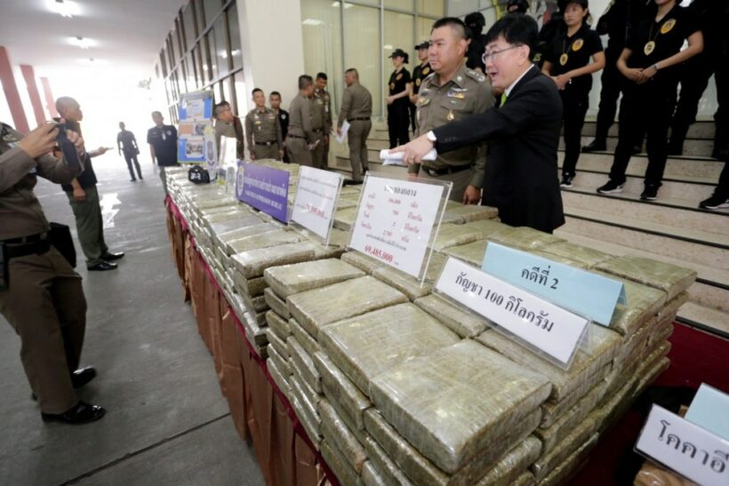 Bangkok: Nine arrests net 70 million baht in drugs and assets | News by Thaiger