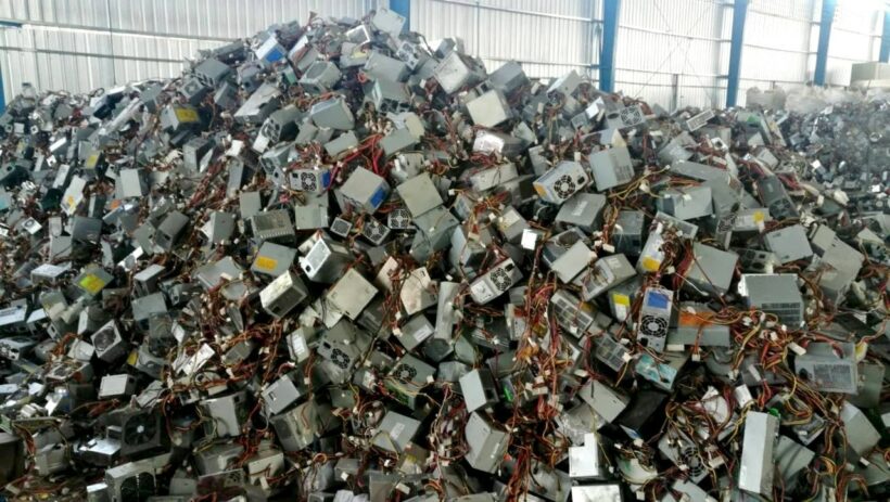 National: 260,000 tonnes of electronic and plastic trash imported from China